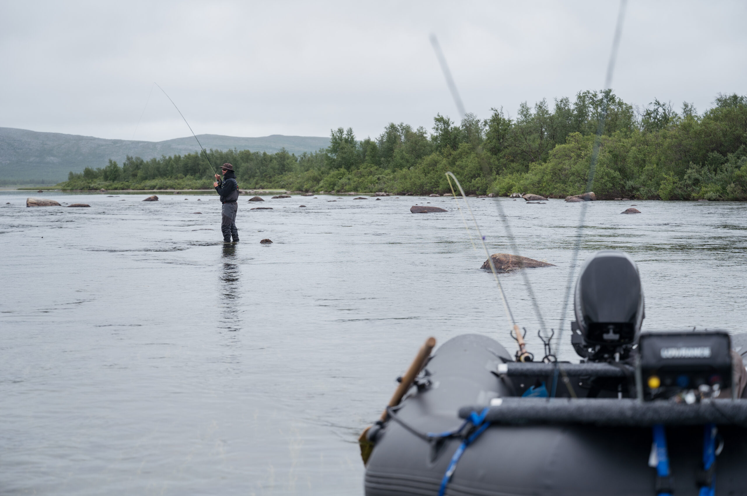 kuttanen fishing adventure trips, photographer: juho kuva